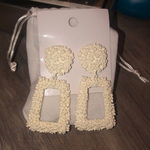 Chunky box earrings